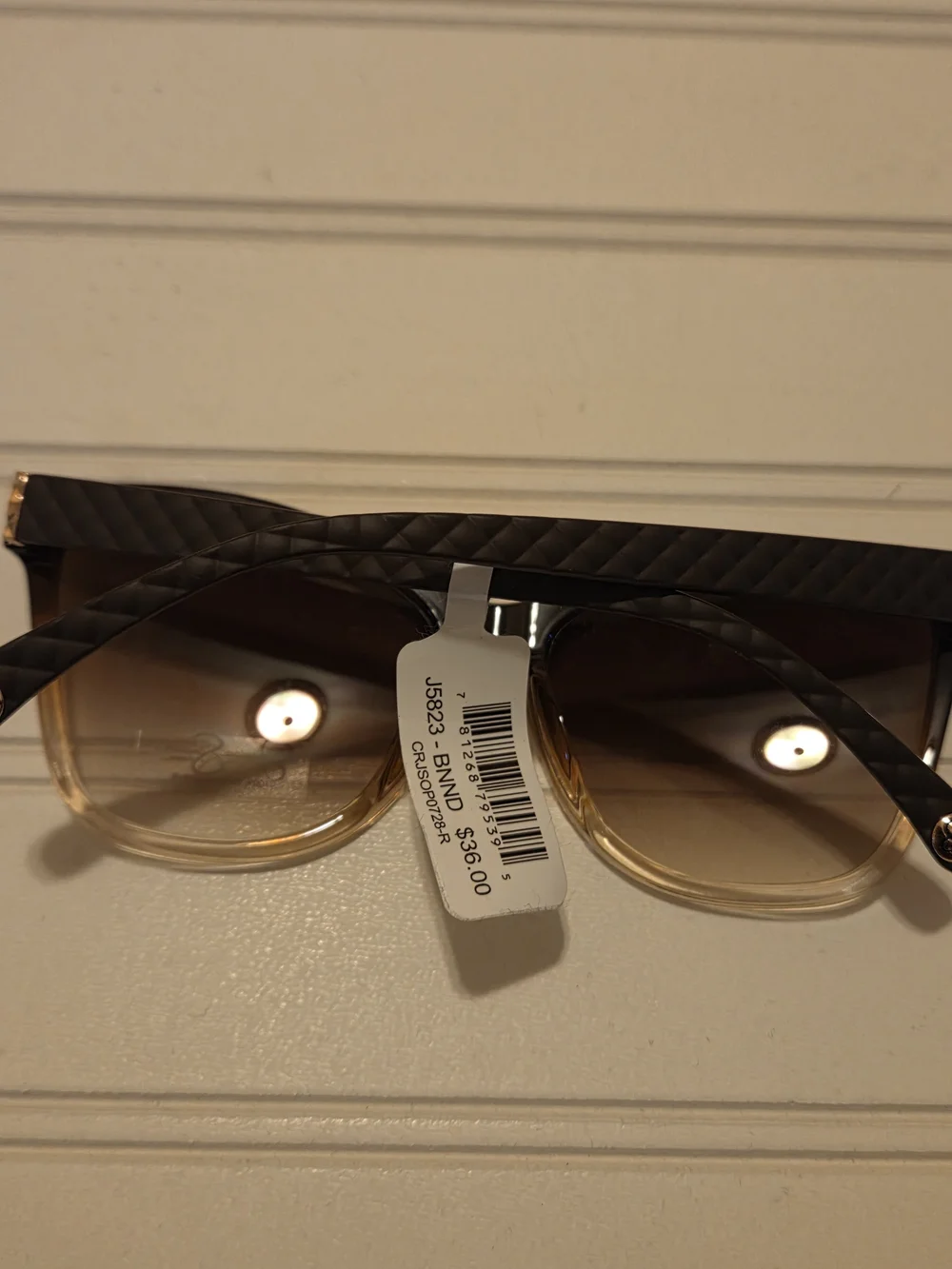 Jessica Simpson Ombre Brown Cat-Eye Sunglasses